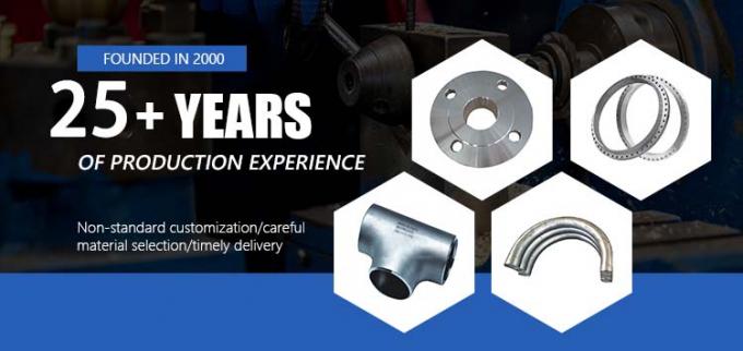 2 اینچ SCH40 ASTM B366 Hastelloy C30600 کم کردن تی لوله های بدون درز 0