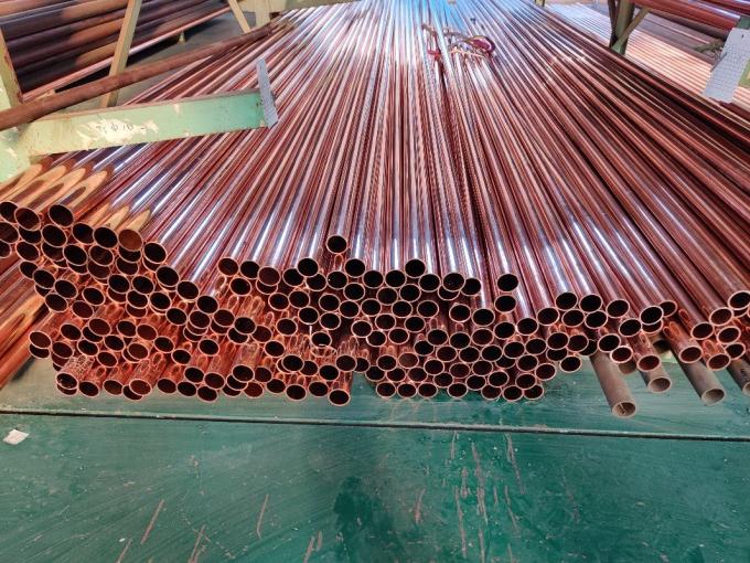 اندازه سفارشی CuNi 9010 C70600 لوله لوازم آهن-نیکل آلیاژ فولاد برنج خالص 1