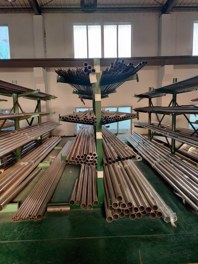 اندازه سفارشی CuNi 9010 C70600 لوله لوازم آهن-نیکل آلیاژ فولاد برنج خالص 0