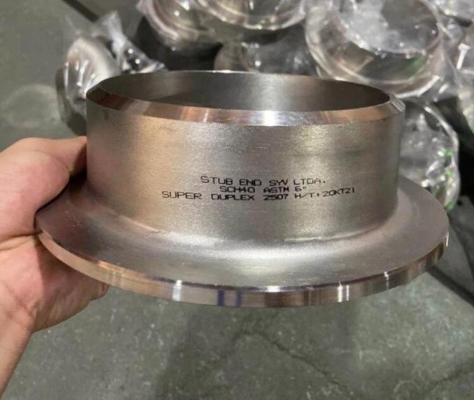 فلز C70600 لوله های فلز مرکب مس و نیکل EN10992-1 TYPE36 Lap Joint Flange Stub End CUNI 9010 7