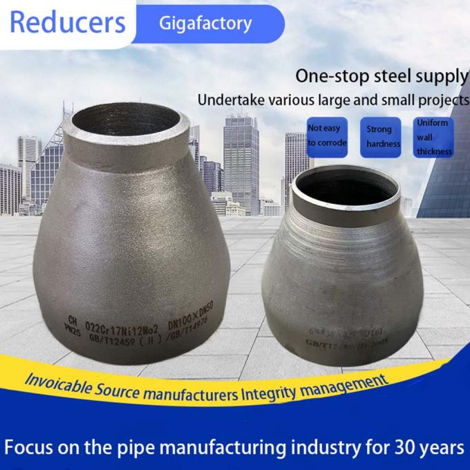 فیتینگ بُت ویلد COPER NICKEL لوله فیتینگ Con Ecc Reducer 90/10 70/30 C30600 6