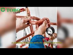خم های برگشت مس 180 درجه - معکوس جریان کارآمد برای لوله کشی فشرده و سیستم های HVAC