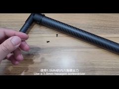 اتصالات لوله بالشتک بالشتکی زانویی روکش آلومینیومی چند فیت