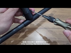 اتصالات لوله بالشتک بالشتکی زانویی روکش آلومینیومی چند فیت