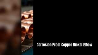 C70600 نیکل مس 90 درجه مقاوم در برابر خوردگی زانویی