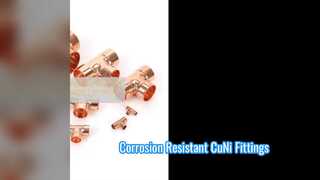 اتصالات دریایی ASTM B466 C70600 CuNi 90 10 Equal Tee