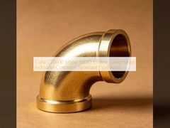 خم های لوله های مقاوم در برابر خوردگی CuNi C70600 زانویی سفارشی