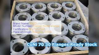 فلنج جوشی آماده CuNi 70 30 سوکت حمل و نقل سریع