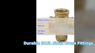اتصالات لوله های متقاطع فولاد ضد زنگ 316L ASME B16 20