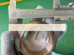 اتصالات پایان 3000 PSI فولاد کربنی فورج شده با استحکام بالا