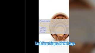 UNS C70600 Cupro Nickel 90 10 درپوش برای تهویه مطبوع ضد نشت
