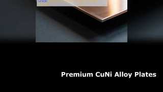 صفحات آلیاژی CuNi 90 10 و 70 30 با کیفیت بالا