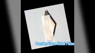صفحات ممتاز Cupro Nickel C70600 C71500 برای استفاده دریایی