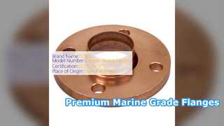 Durable CuNi 70 30 Socket Weld Flange for Marine Systems