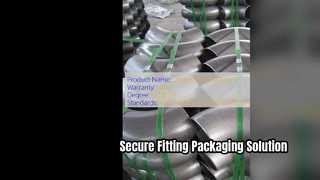 جعبه چوبی اتصالات لوله زانویی CuNi 90/10