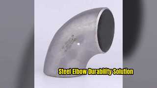 فولاد زانویی 90 درجه LR بدون درز کربن فولاد