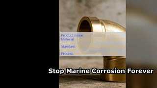 محلول لوله دریایی زانویی نیکل مسی ASTM B466 C70600