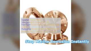 CuNi C70600 Slip On Flange Marine مقاوم در برابر خوردگی