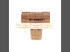 اتصالات مقاوم در برابر خوردگی سه راهی نیکل مسی C70600