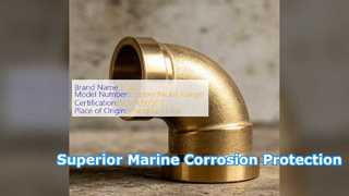 اتصالات درجه بندی دریایی CuNi 90 10 LR Butt Weld Elbow