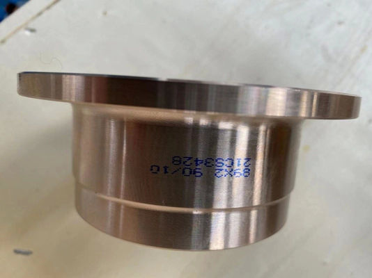 Copper Nickel Weld Neck Flange Corrosion-Resistant Alloy Flange for Fertilizer Plant Oil Black Paint