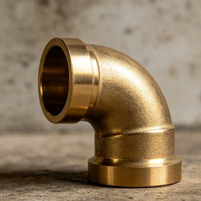Copper Nickel 90/10 Elbow Butt Welding Polished Surface C70600 Pipe Fitting for Marine Piping Systems