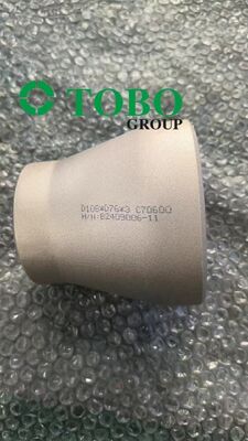 Eccentric Copper Nickel Reducer Fitting ASME B16.9 Marine Grade for Corrosive Environments