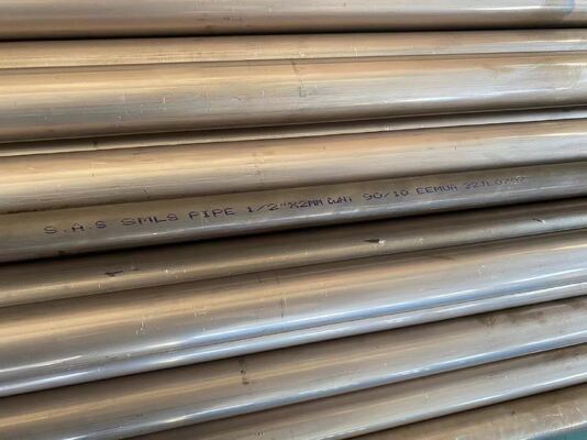 Seamless Copper Nickel Pipe and CuNi Tube with Customized Length and Size for Water Systems