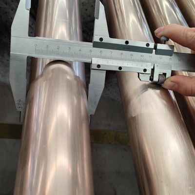 لوله ضد خوردگی لوله بدون درز ASTM B466 C71500 CuNi 70/30 مسی نیکل