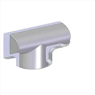اتصالات جوش لب به لب مقاوم در برابر خوردگی آب دریا CuNi Equal Tee C70600 90/10