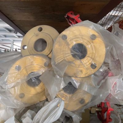 فلنج های مسی نیکل Cuni C71500 (70/30) A105 فلنج گردن جوش صورت برجسته