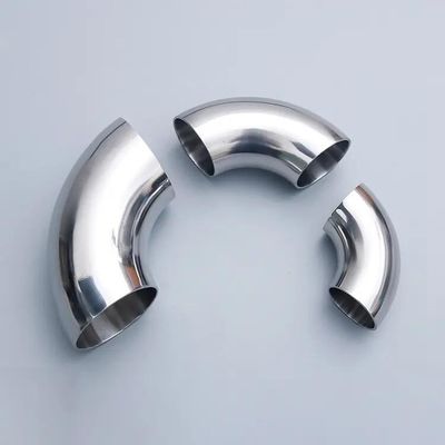اتصالات جوش لب به لب TOBO C70600 CuNi 9010 مسی نیکل زانویی با شعاع بلند 90 درجه