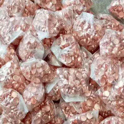 کلاهک لوله مسی-نیکل UNS C70600 با رزوه 2.5 میلی‌متر تا 19 میلی‌متر برای لوله مسی با دوام خوب