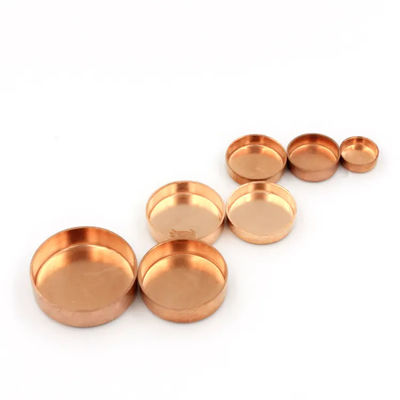 HVAC K65 Copper End Cap, Refrigeration Sealing Cap for Pipe, Leak-Proof Solder Fitting