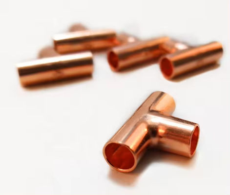 C70600 Copper Nickel Equal Tee NPT/BSP Thread DN20 Corrosion Proof Pipe Adapter Fitting