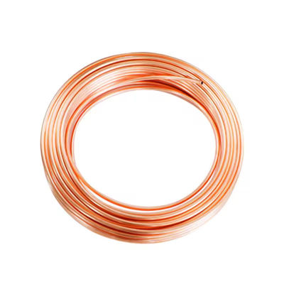 لوله مویرگی بدون درز C71500 CuNi 70/30 لوله سیم پیچ دقیق مقاوم در برابر خوردگی