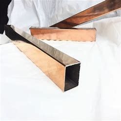 C70600 لوله نیکل مس - 99٪ خالص، 20mm/25mm مربع، 1/2mm-2mm ضخامت دیوار