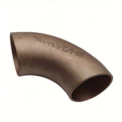 Oil & Gas CuNi 70/30 Copper Nickel LR Elbow, 3R Bend ASME B16.49 Anticorrosive