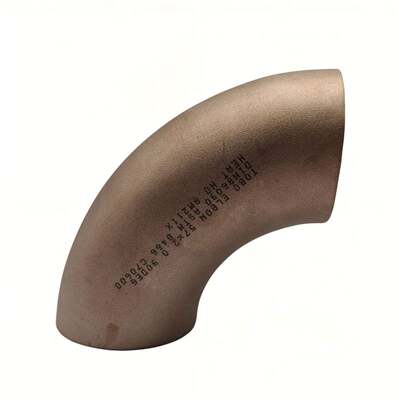 زانویی رزوه ای CuNi 70/30 مقاوم در برابر فرسایش، NPT 90 درجه برای اتصالات لوله در استفاده دریایی