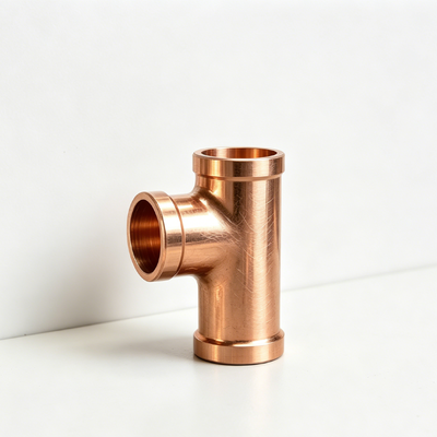 70/30 Copper Nickel Equal Tee Forged Socket Weld ASME B16.11 Class 300 High Pressure