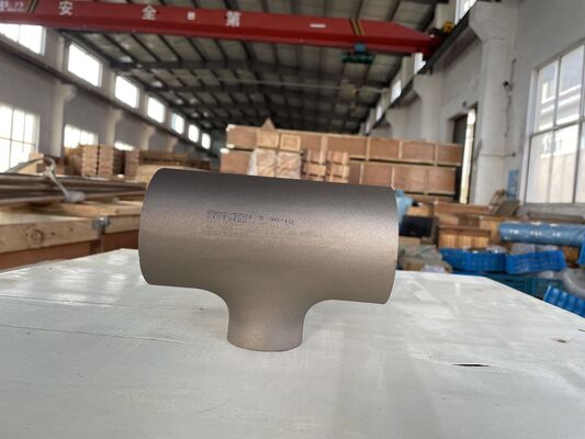 CuNi 70/30 Copper Nickel Reducing Tee Butt Weld Fitting ASME B16.5 Class150 Marine Grade